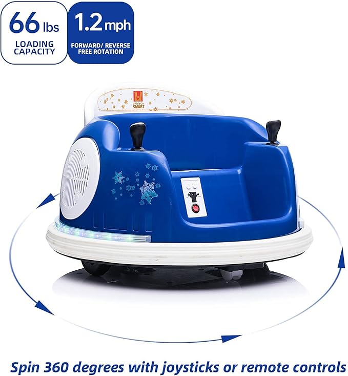 URideon - Electric Bumper Car For Kids with Remote Control